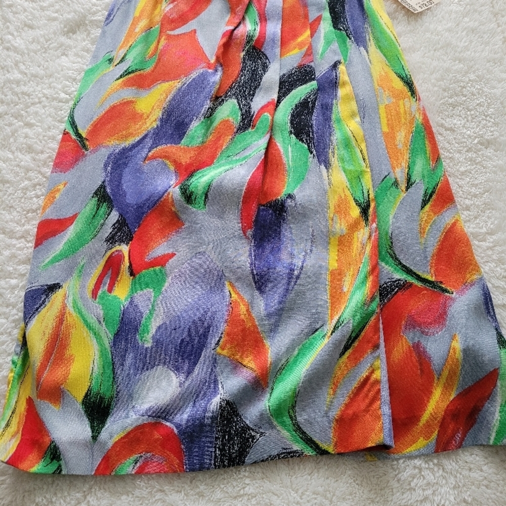 Colorful Floral Women's Skirt